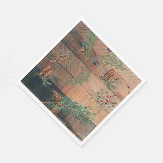 kersttong naaldbomen Pijnhout Servet (Hoek)