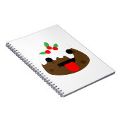 kersttong notitieboek (Rechterzijde)