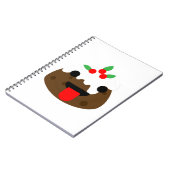 kersttong notitieboek (Linkerzijde)