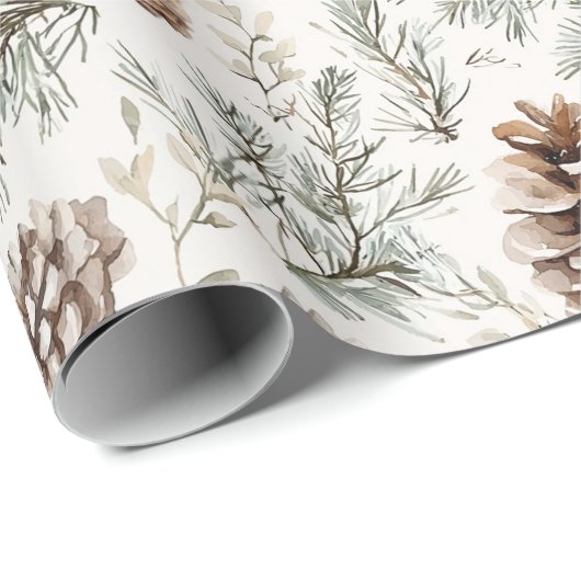 kersttouwen cadeaupapier (Rol Hoek)