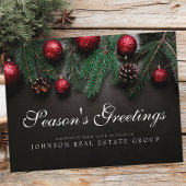 kersttouwen | Groeten van het seizoen Briefkaart