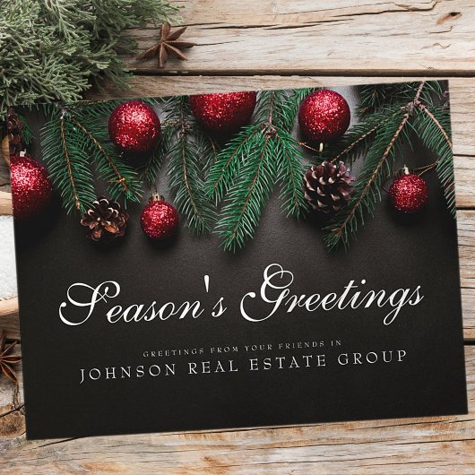 kersttouwen | Groeten van het seizoen Briefkaart