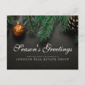 kersttouwen | Groeten van het seizoen Briefkaart (Voorkant)