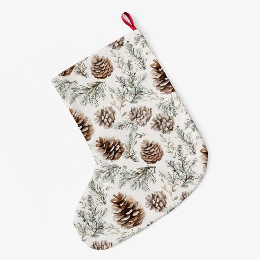 kersttouwen grote kerstsok (Achterkant (Hangend))