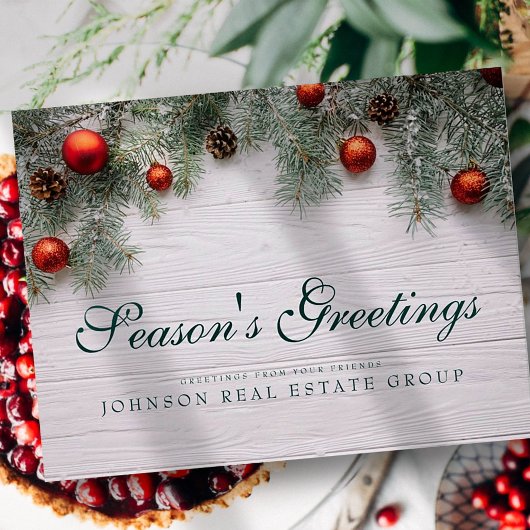 kersttouwen | Seizoensgroet Briefkaart