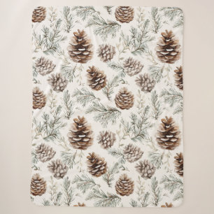 kersttouwen sherpa deken
