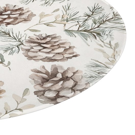 kersttouwen snijplank (Hoek)