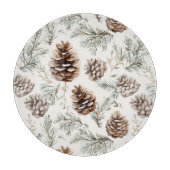 kersttouwen snijplank (Voorkant)