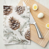 kersttouwen theedoek (Quarter Fold)