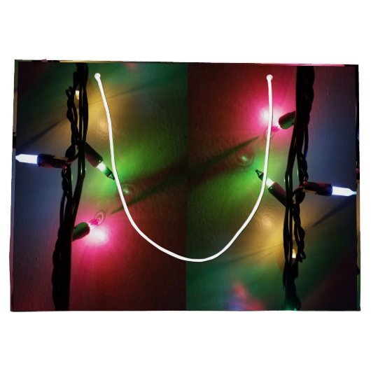 kersttouwlichten groot cadeauzakje (Achterkant)