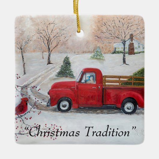 Kersttraditie 2021 Ornament (Voorkant)