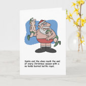 Kersttraditie Kaart (Gele Bloem)