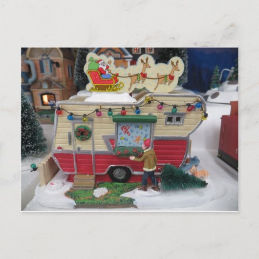 Kersttrailer Briefkaart (Voorkant)
