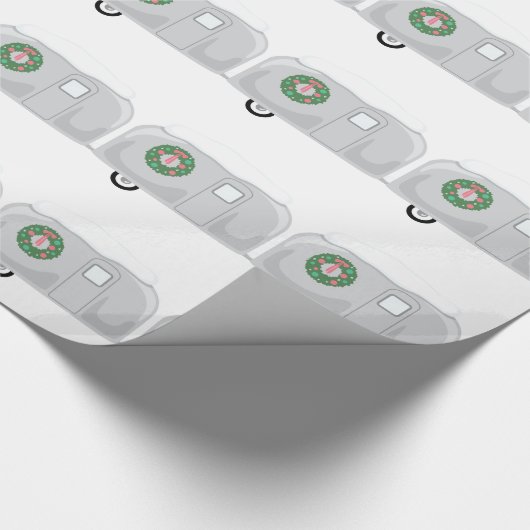 Kersttrailer Cadeaupapier (Hoek)