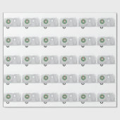 Kersttrailer Cadeaupapier (Vlak)