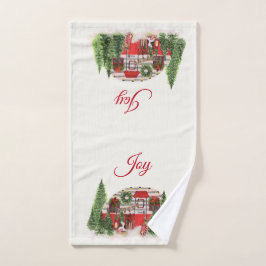 Kersttrailer Camper Outdoorsy Thema Bad Handdoek
