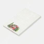 Kersttrailer Camper Outdoorsy Thema Post-it® Notes (Schuin)