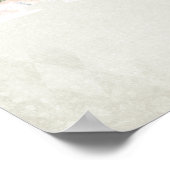 Kersttrailer Camper Outdoorsy Thema Poster (Hoek)