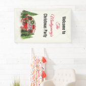 Kersttrailer Camper Outdoorsy Thema Spandoek (Insitu)