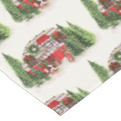 Kersttrailer Camper Outdoorsy Thema Tafelkleed (Gekanteld)