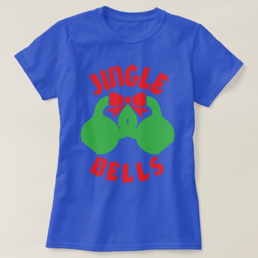 kersttraining Jingle "Kettle Bells" T-shirt (Design voorkant)
