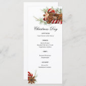 Kersttraktaties Flat Menu (Voorkant / Achterkant)