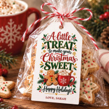 Kersttraktaties voor collega's Aangepaste naam