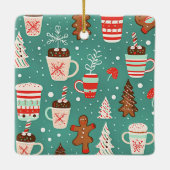 Kersttraktaties voor kinderen keramisch ornament (Achterkant)