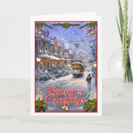 kersttram kaart