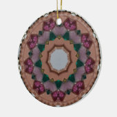 KerstTreat Fractal Keramisch Ornament (Links)