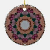 KerstTreat Fractal Keramisch Ornament (Achterkant)