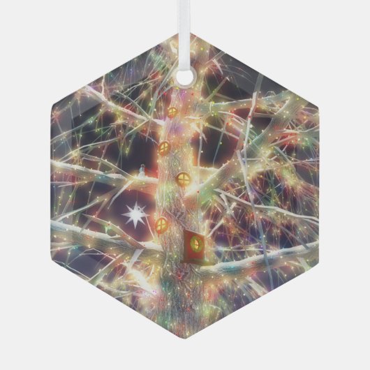 KerstTreehouse Ornament (Voorkant)