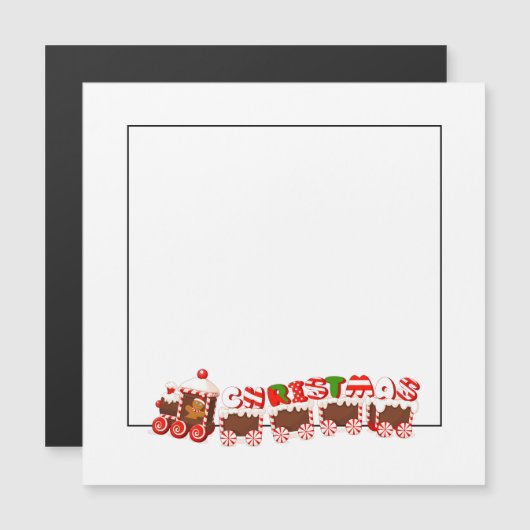 Kersttrein (Voorkant / Achterkant)