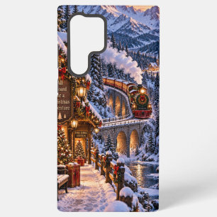 Kersttrein Avontuur Phonehoesje Samsung Galaxy Hoesje