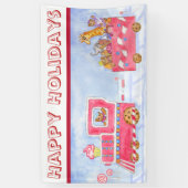 Kersttrein Banner (Verticaal)