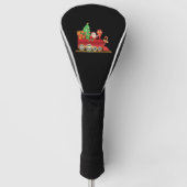 Kersttrein Golfheadcover (Voorkant)