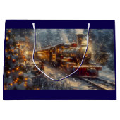 Kersttrein Groot Cadeauzakje (Voorkant)