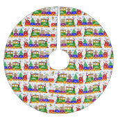 Kersttrein Kerstboom Rok (Voorkant)