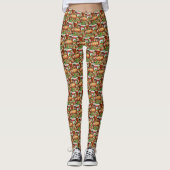 Kersttrein Kerstbrood Legging (Voorkant)
