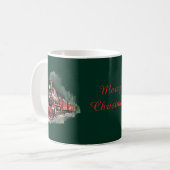 Kersttrein Koffiemok (Voorkant links)