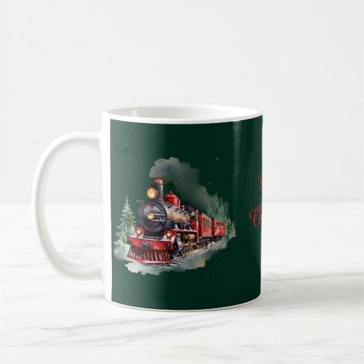 Kersttrein Koffiemok (Links)
