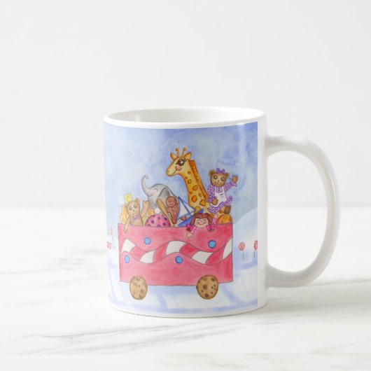 Kersttrein Koffiemok (Rechts)