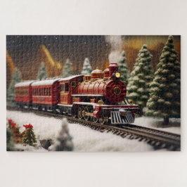 Kersttrein Legpuzzel