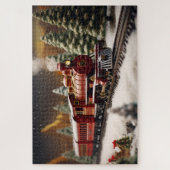 Kersttrein Legpuzzel (Verticaal)