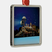 Kersttrein Metalen Ornament (Rechts)