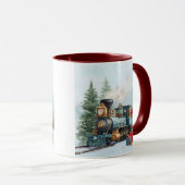Kersttrein Mok (Voorkant rechts)