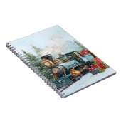 Kersttrein Notitieboek (Rechterzijde)