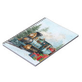 Kersttrein Notitieboek (Linkerzijde)