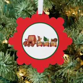 Kersttrein Ornament Kaart