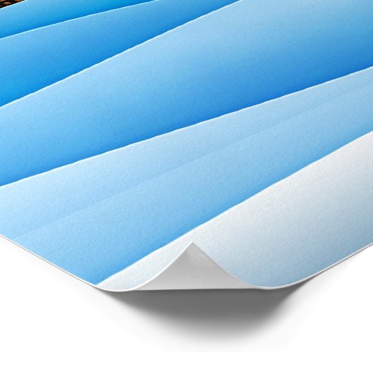 Kersttrein Poster (Hoek)